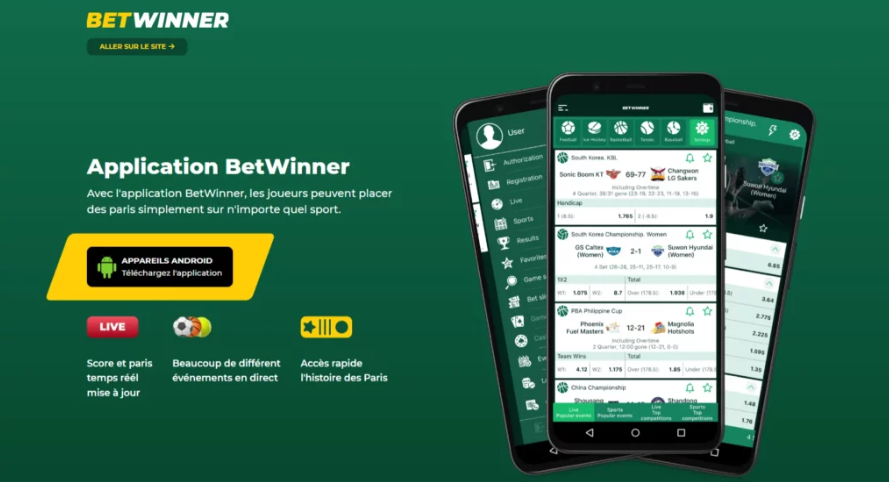 Explorez Betwinner  Votre portail vers les paris sportifs et les jeux de casino en ligne